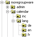 Moregroupware Tree